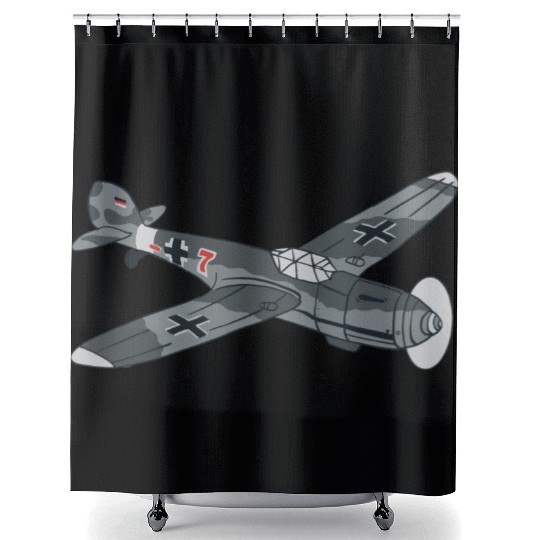 War-fighter jet plane War-fighter jet plane inspir Shower Curtains