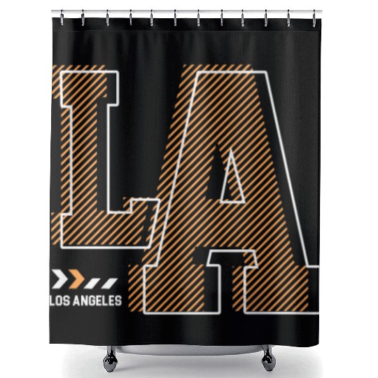 Los Angeles LA California Gift Shower Curtains