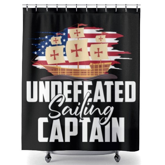 Columbus Day 1492 Shower Curtains