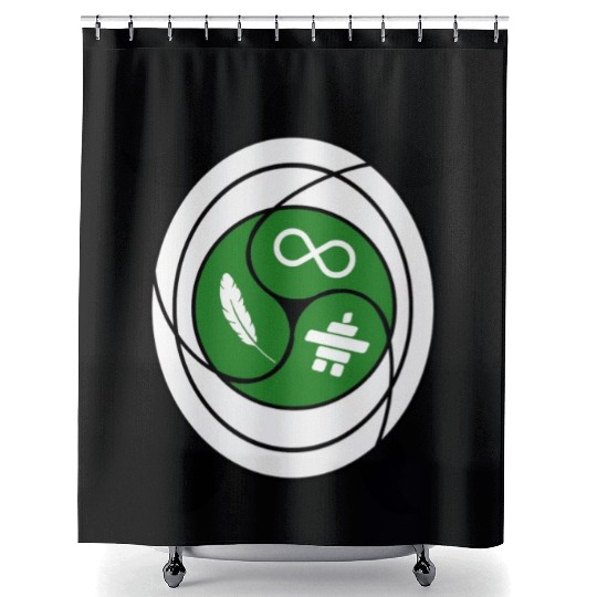 Turtle symbol for indigenous people of Canada Shower Curtains