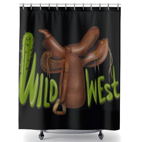 Wild west Shower Curtains