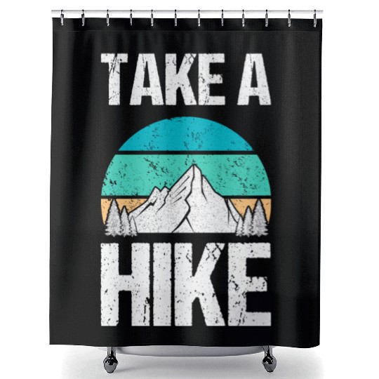 Take a Hike Shower Curtains