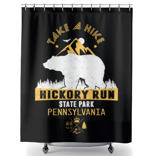 Hickory Run state park Pennsylvania Shower Curtains