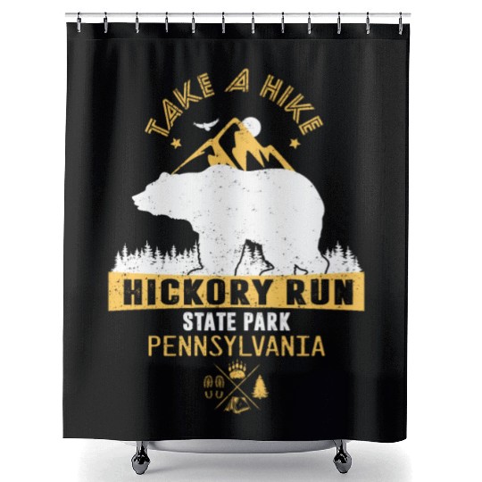 Hickory Run state park Pennsylvania Shower Curtains
