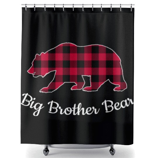 Big Brother Bear Shower Curtains