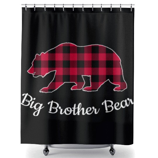 Big Brother Bear Shower Curtains