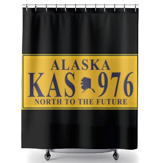 Alaska Shower Curtains Men's Women Children USA North Pole