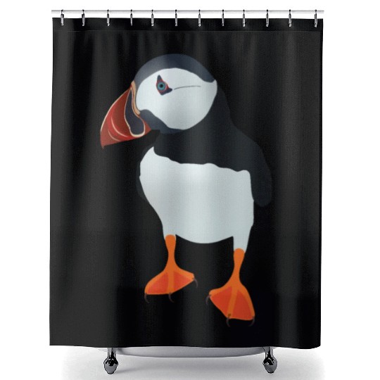 Puffin Shower Curtains, Puffin, Puffin Lover,