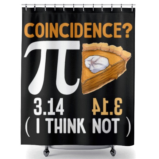 Math Instructor Math Teacher Mathematician Pi Day Shower Curtains