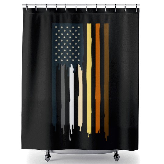 Gay Bear Bait Pride - Subgroup LGBTQ Community Shower Curtains