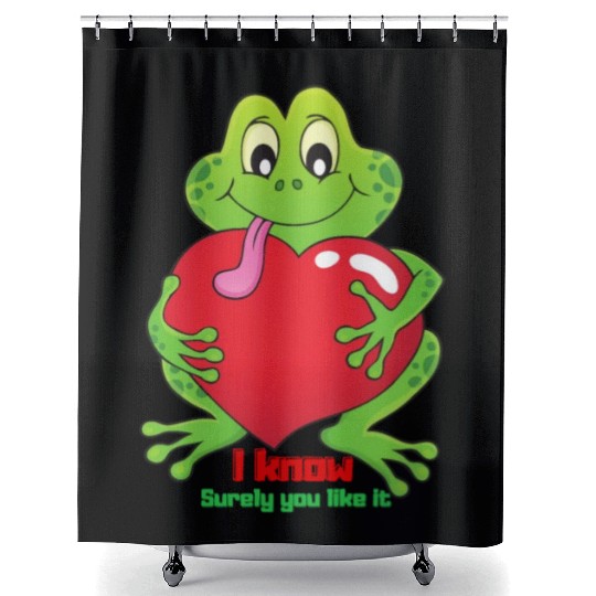 soulmate my bestie Shower Curtains