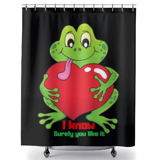 soulmate my bestie Shower Curtains