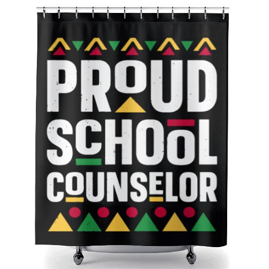 Proud School Counselor For School Counselors Shower Curtains