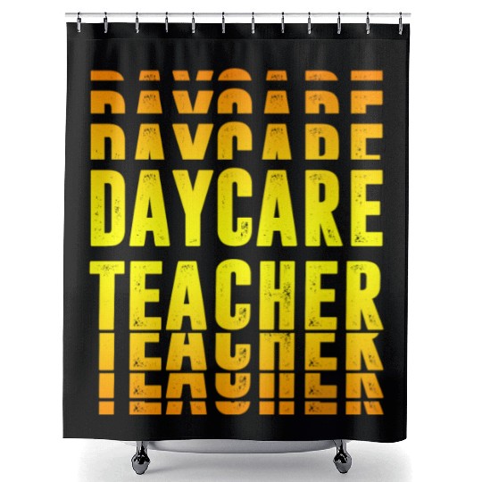 Daycare Teacher Design Shower Curtains