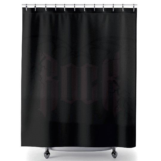 Punk Rock, Bat Best Metal Gift for friends Shower Curtains