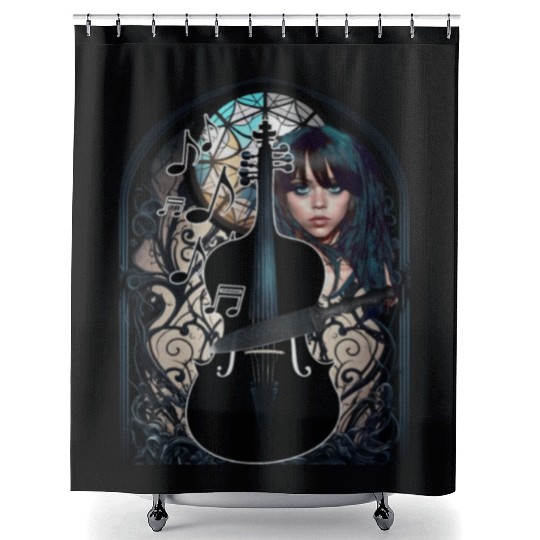 Wednesday Shower Curtains