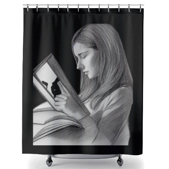 book club ,book lover Shower Curtains