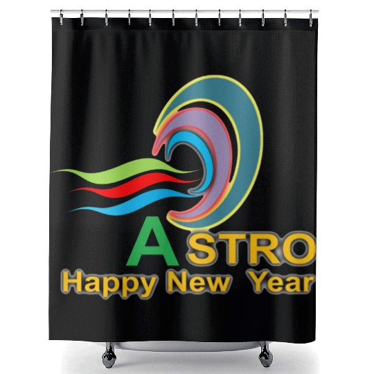 Astro B Shower Curtains