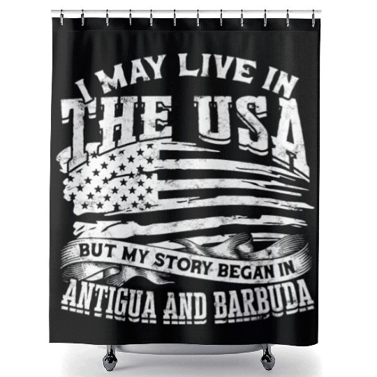 US Immigrant Indigenous USA Immigrants america Shower Curtains