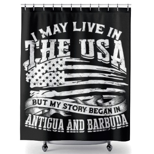 US Immigrant Indigenous USA Immigrants america Shower Curtains