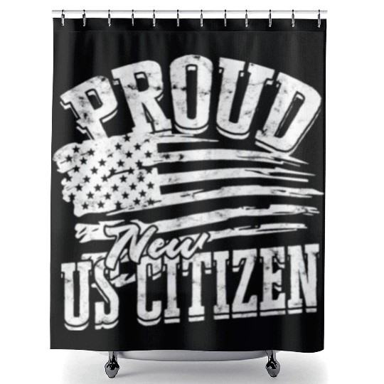 US Immigrant Indigenous USA Immigrants america Shower Curtains