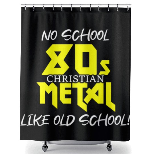 Old School Shower Curtains