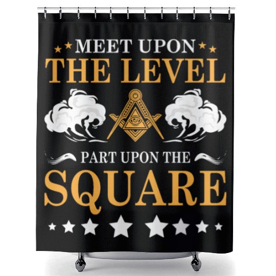 Conspiracy Theories Conspiracy Theorist Freemason Shower Curtains