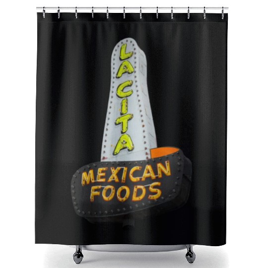 La Cita Mexican Foods Route 66 Tucumcari NM Shower Curtains