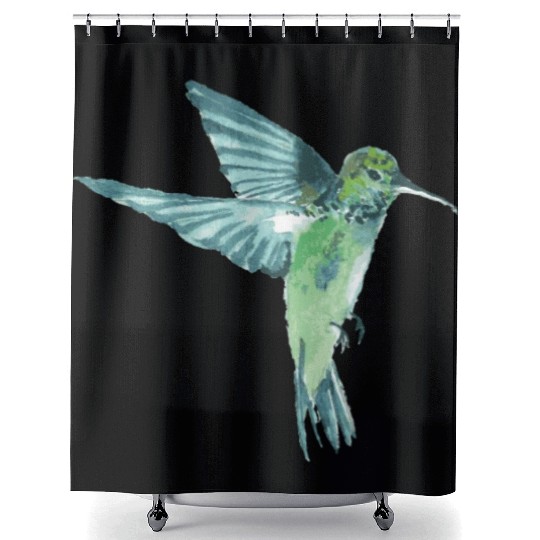 Hummingbird Shower Curtains