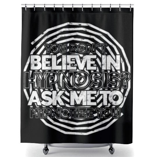 Hypnosis Psychology Sleep Hypnotist Hypnotizer Shower Curtains
