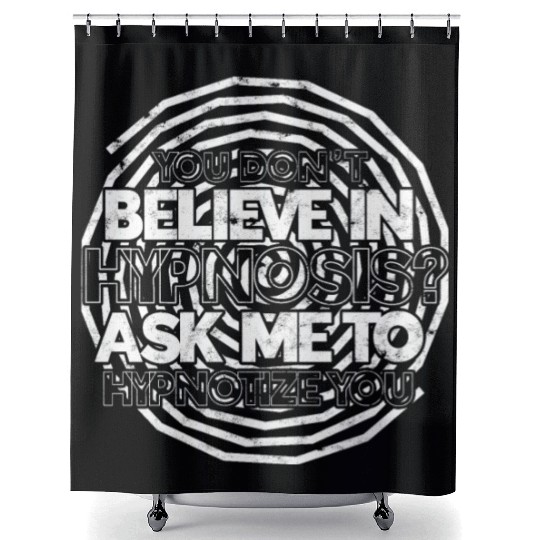 Hypnosis Psychology Sleep Hypnotist Hypnotizer Shower Curtains