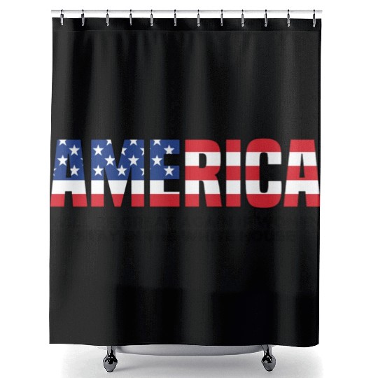 America Will Be Great Again Shower Curtains