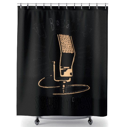 My Breath Is song lyrics Shower Curtains