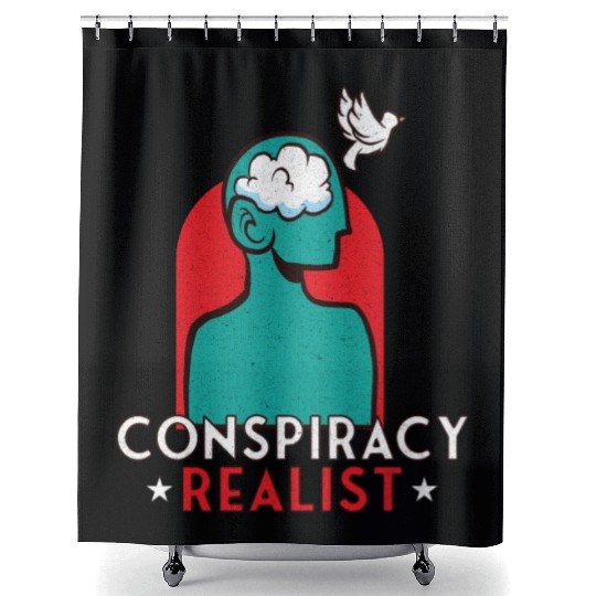 Conspiracy Theories Conspiracy Theorist Freemason Shower Curtains