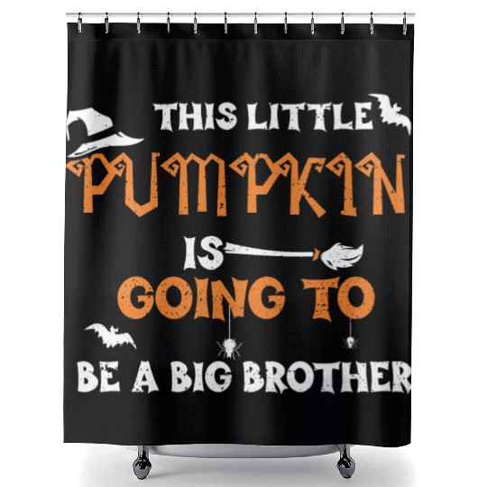 This Little Pumpkin Is Going To... Shower Curtains