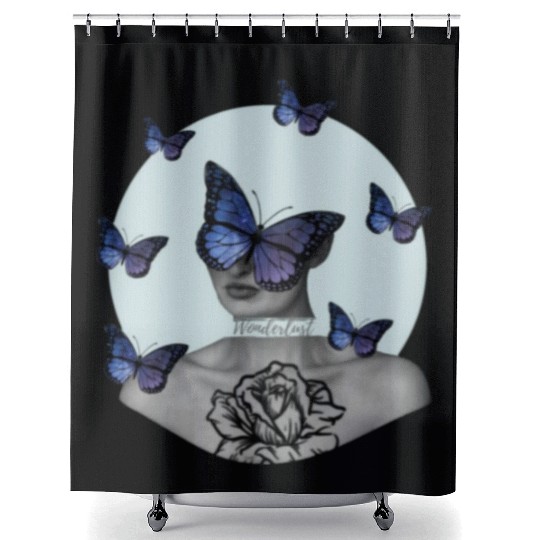 wanderlust 4 Shower Curtains