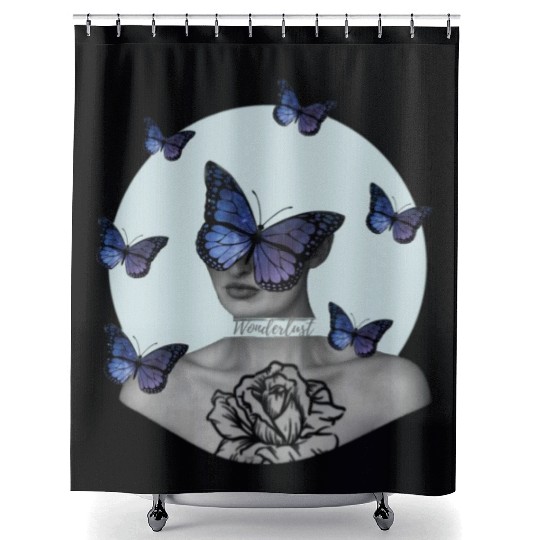 wanderlust 4 Shower Curtains