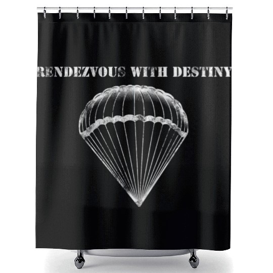 Rendezvous with Destiny - 10st Airborne Shower Curtains