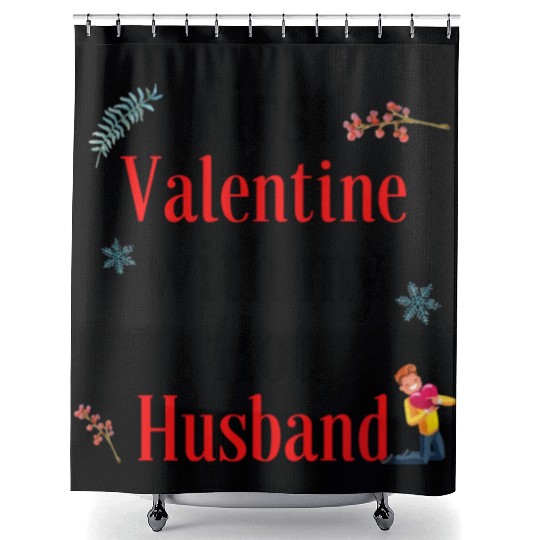 First Valentine Day with my Hot Husband this Valen Shower Curtains