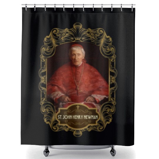St. John Henry Newman Oxford Movement Catholic Shower Curtains