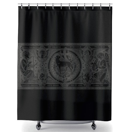 Breviarium Romanum Traditional Latin Mass Catholic Shower Curtains