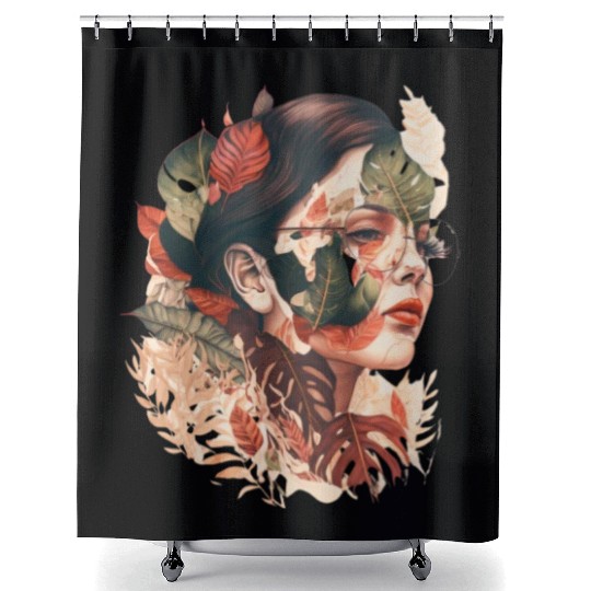 Flower Girl Shower Curtains