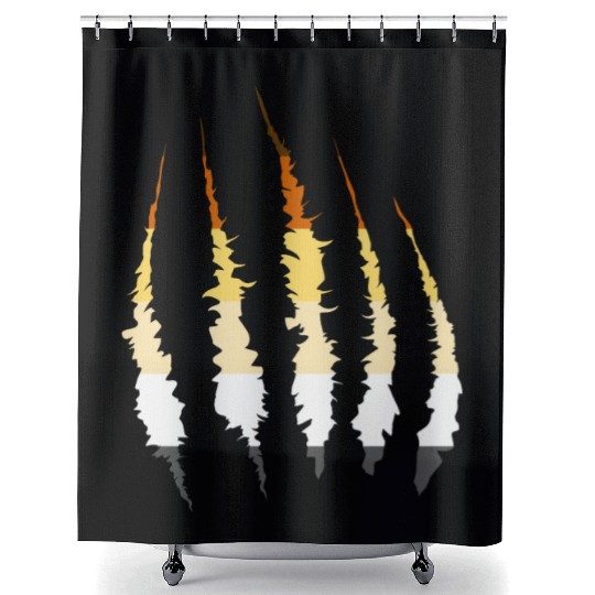 LGBT Bear Shower Curtains, LGBT bear Community, Bear Pride,