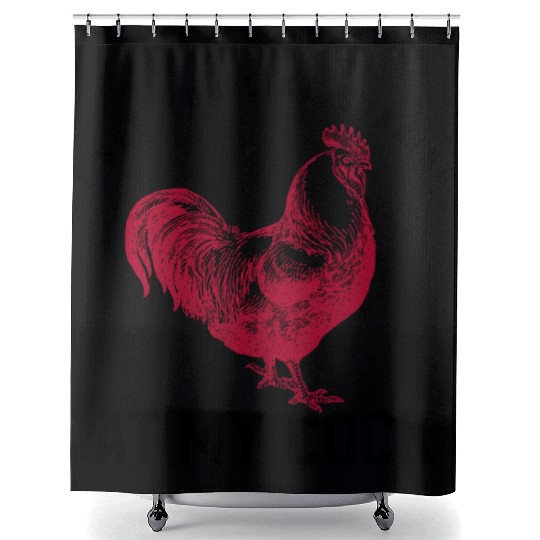 I See You Staring at My Cock Humorous Gift For Men Shower Curtains