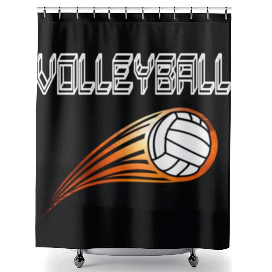 Volleyball Shower Curtains