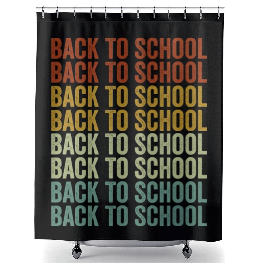 Back To School Shower Curtains