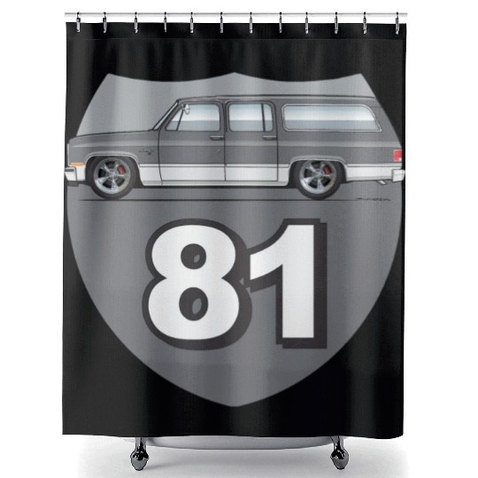 81 Charcoal Shower Curtains