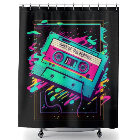 80s Shower Curtains