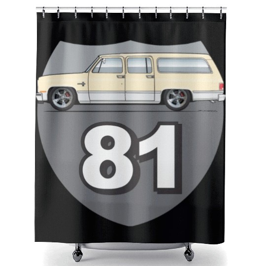 81 Santa Fe Tan Shower Curtains