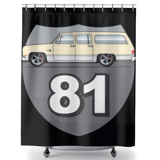 81 Santa Fe Tan Shower Curtains
